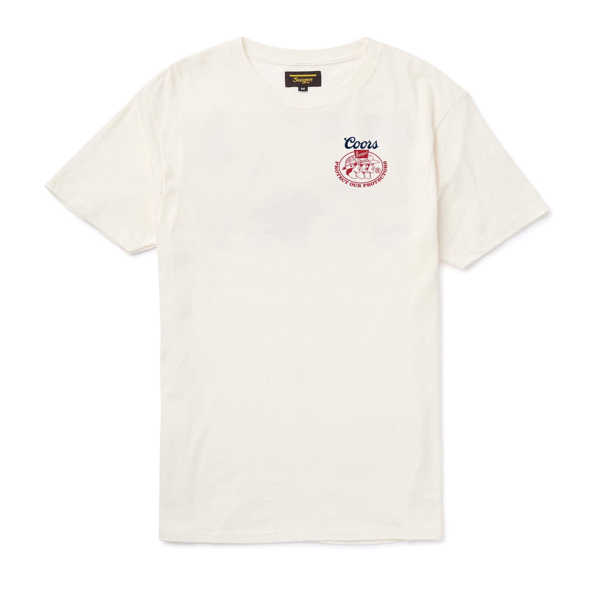 Seager x Coors Banquet Protectors Tee White