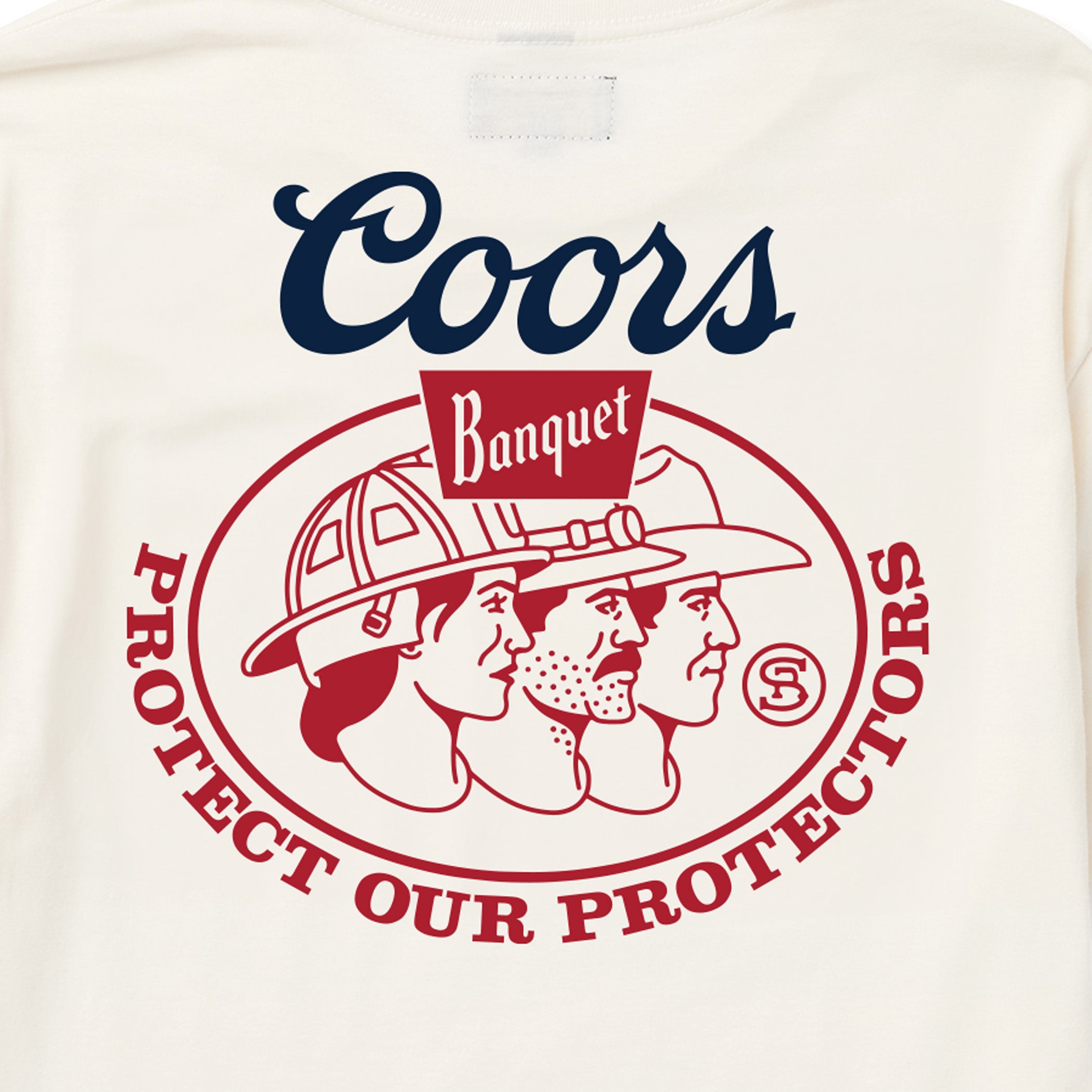 Seager x Coors Banquet Protectors Tee White