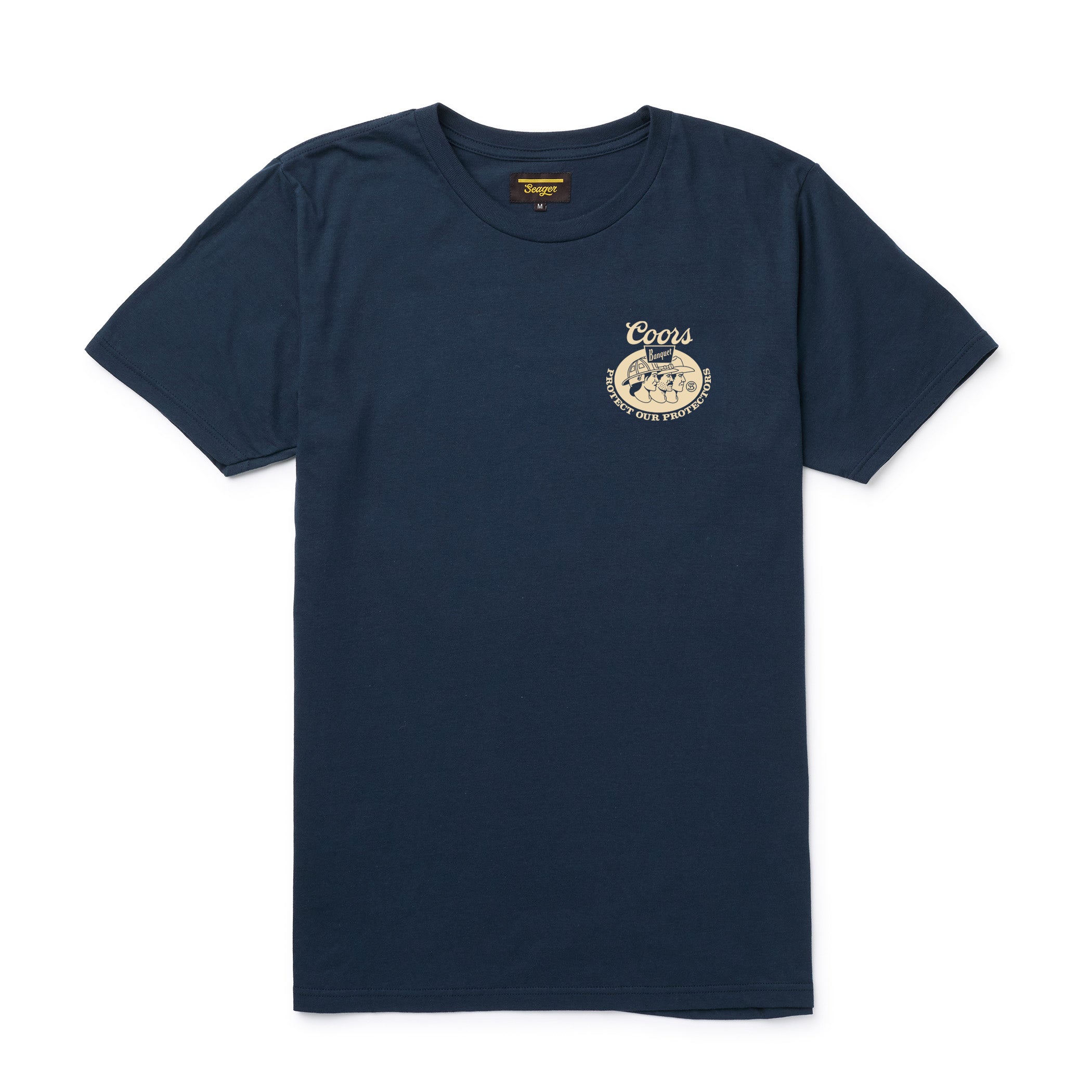 Seager x Coors Banquet Protectors Tee Navy