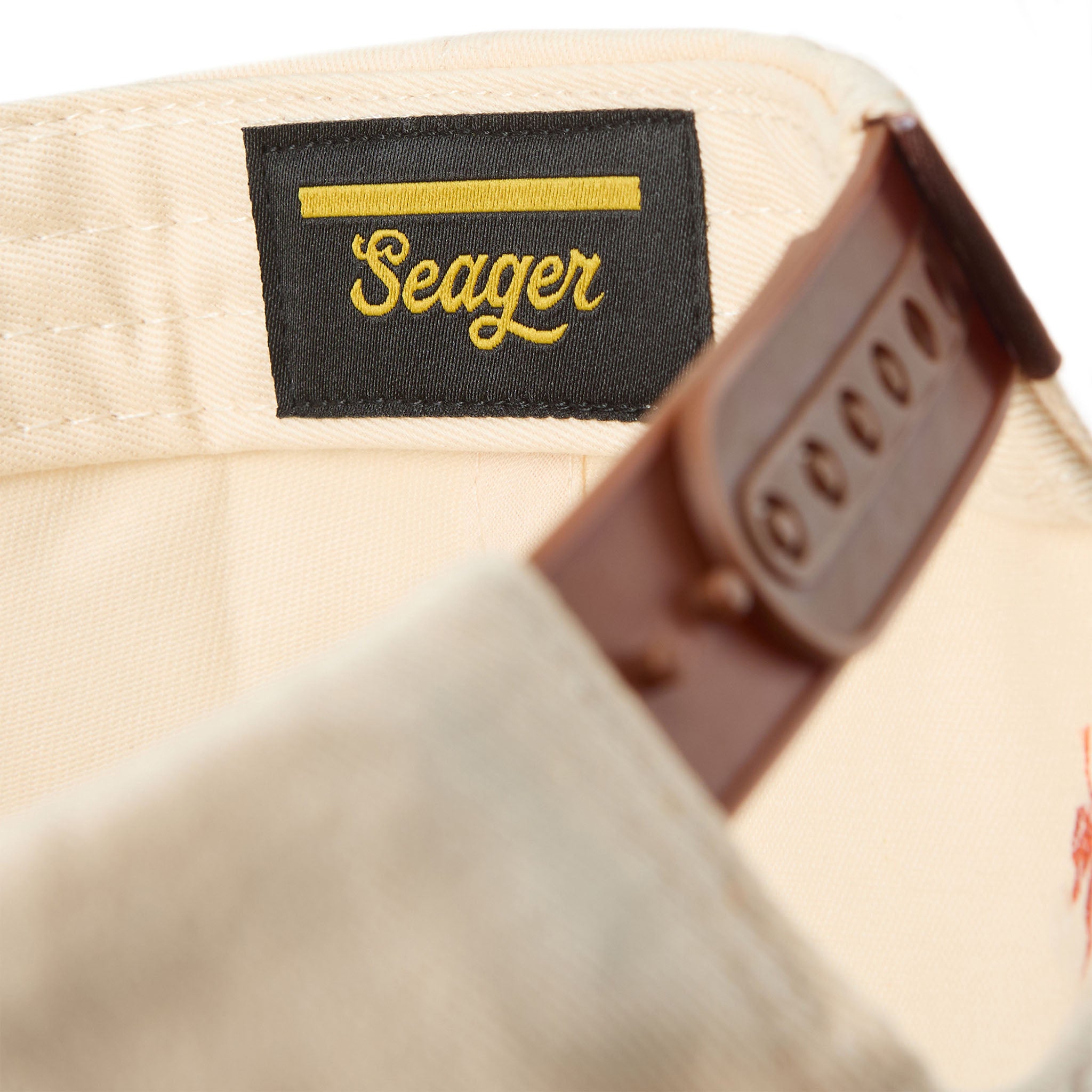 Seager x PRORODEO Wrestler Snapback Cream/Brown