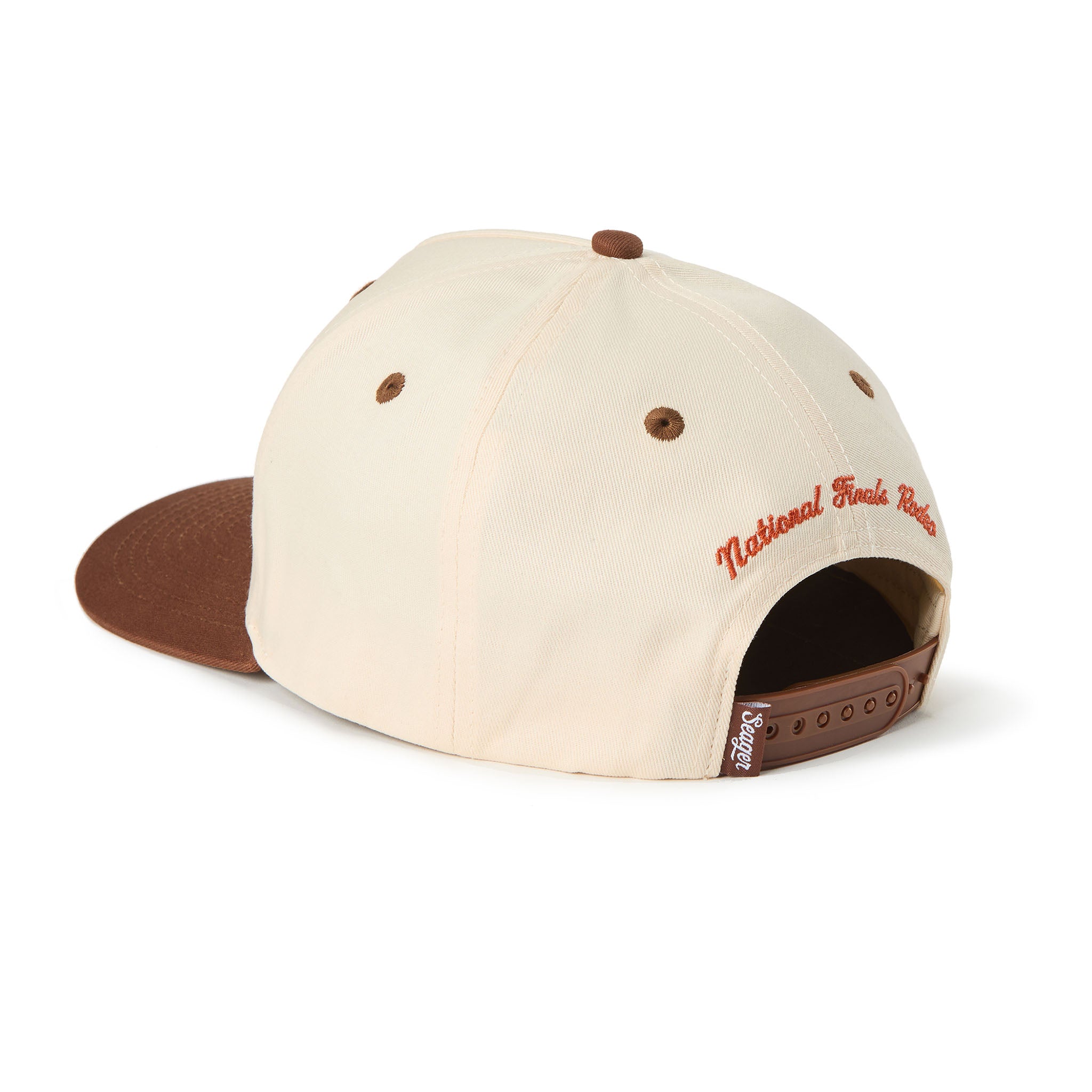 Seager x PRORODEO Wrestler Snapback Cream/Brown