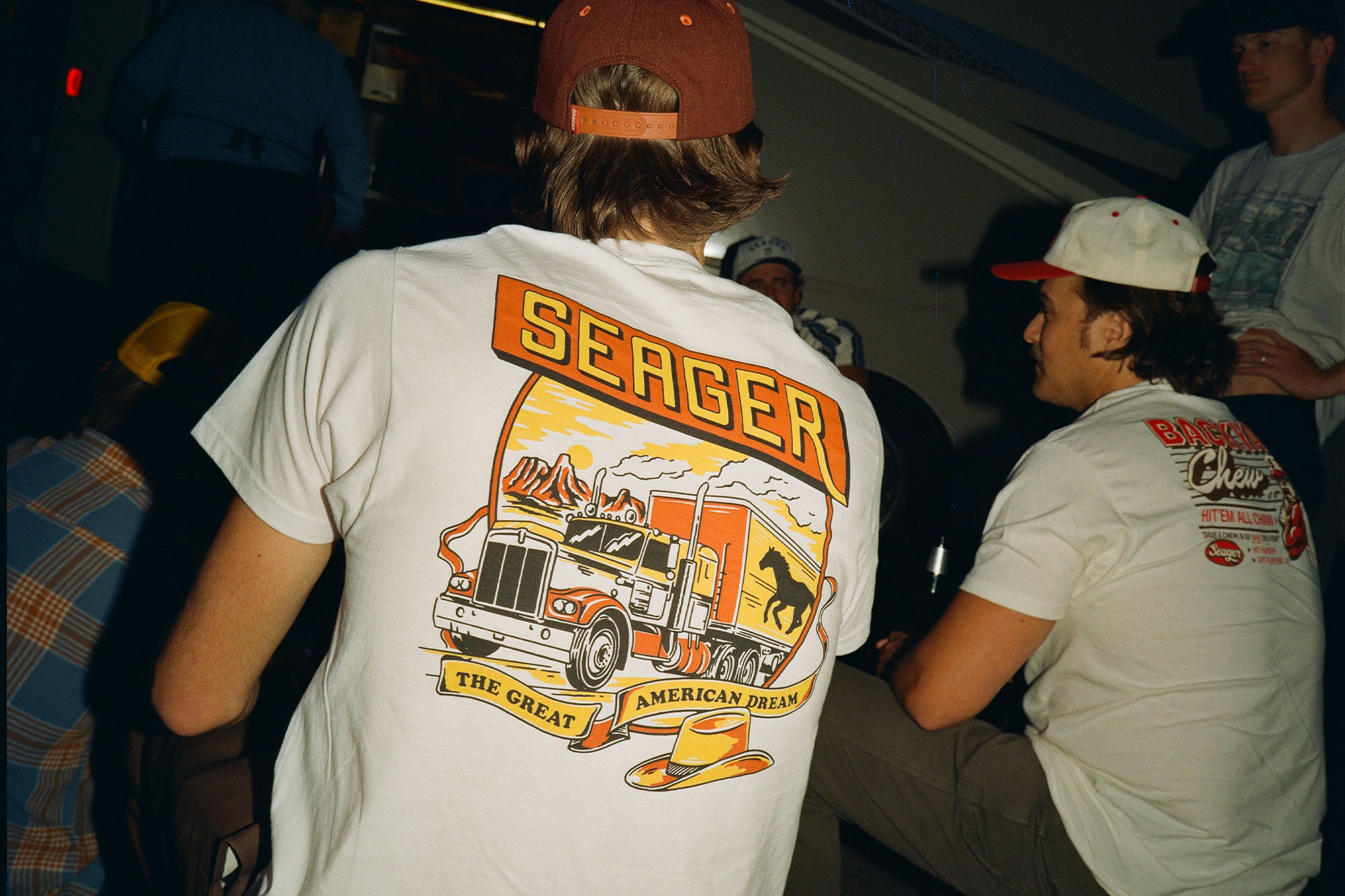 Trucking Tee White