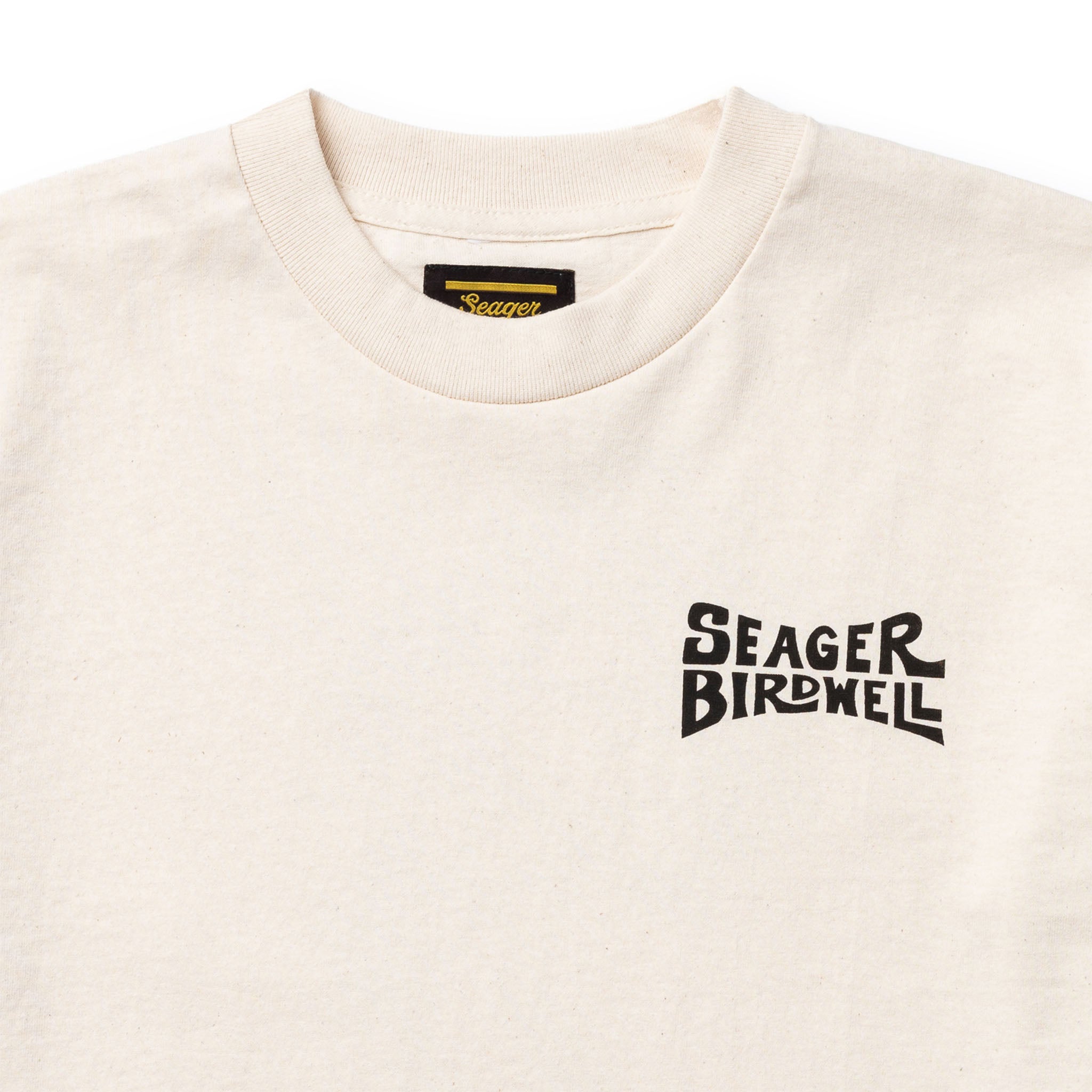 Seager x Birdwell Riding Birdie Tee Natural