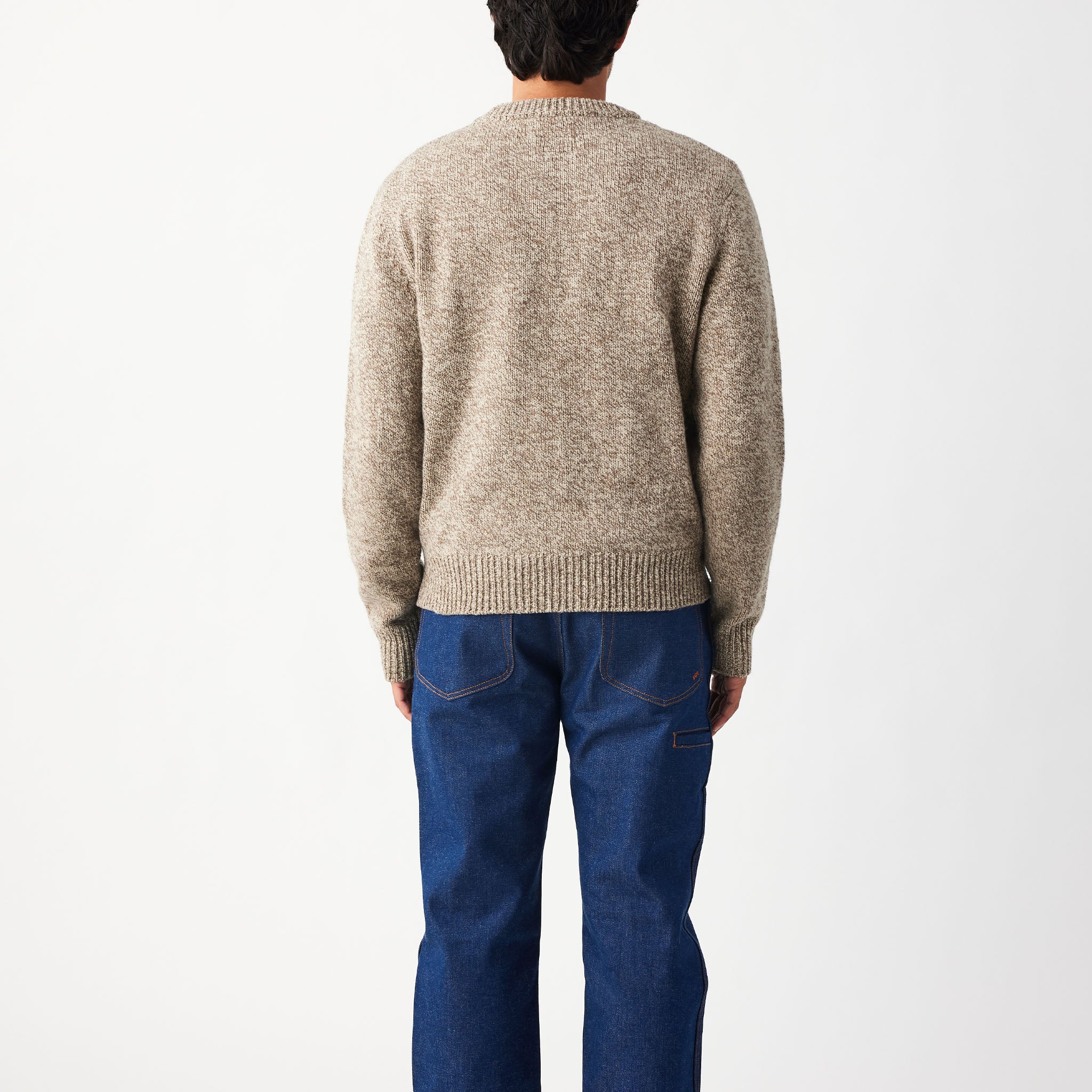 Wharf Knit Sweater Salt & Pepper