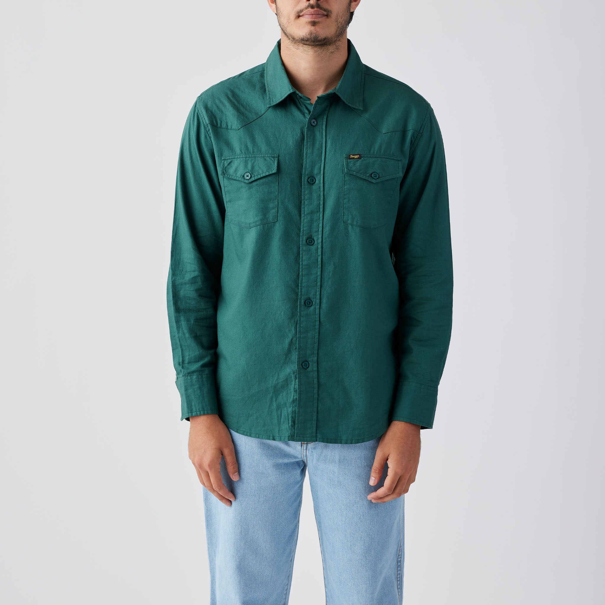 Amarillo L/S Shirt Green/Blue