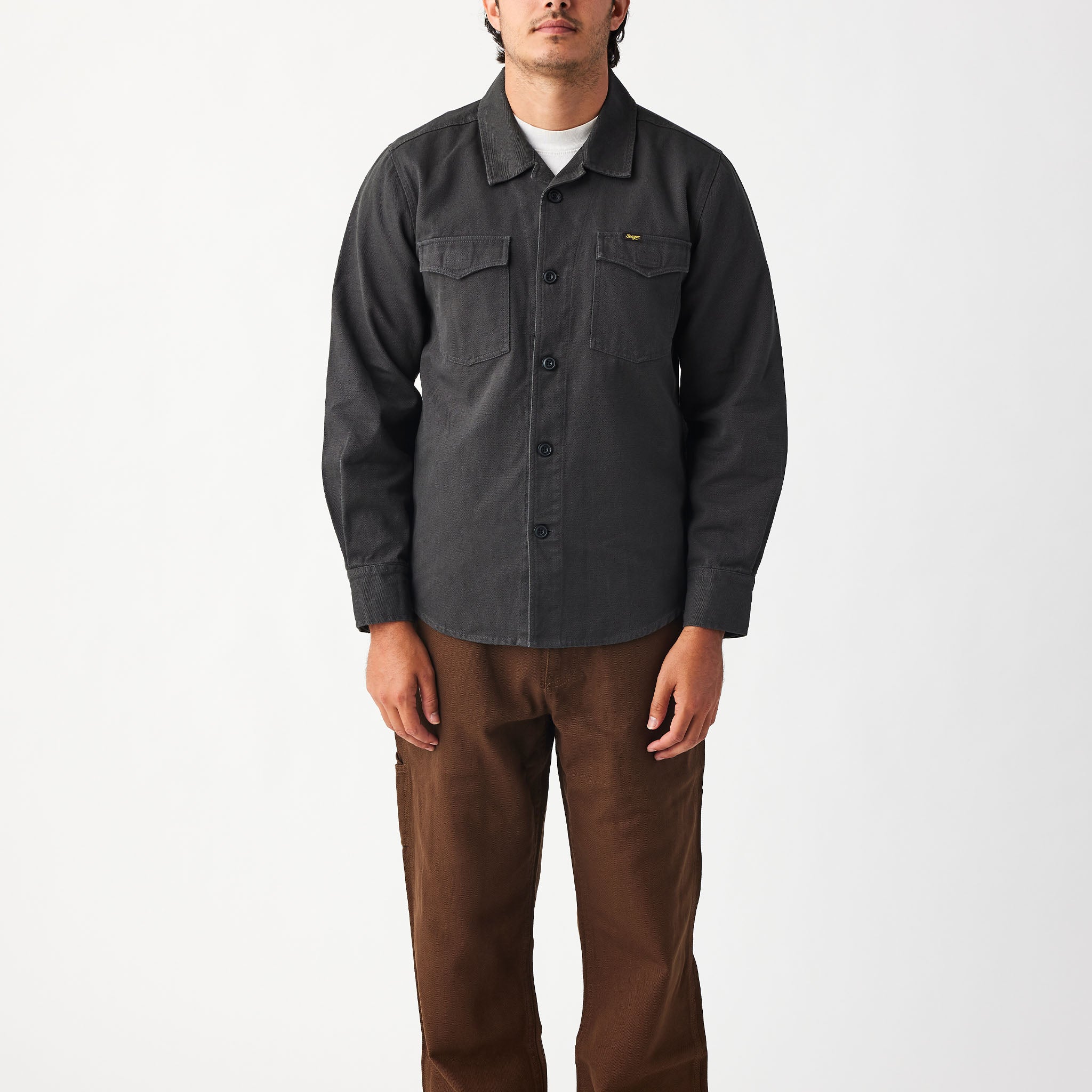 Wildland Overshirt Washed Black