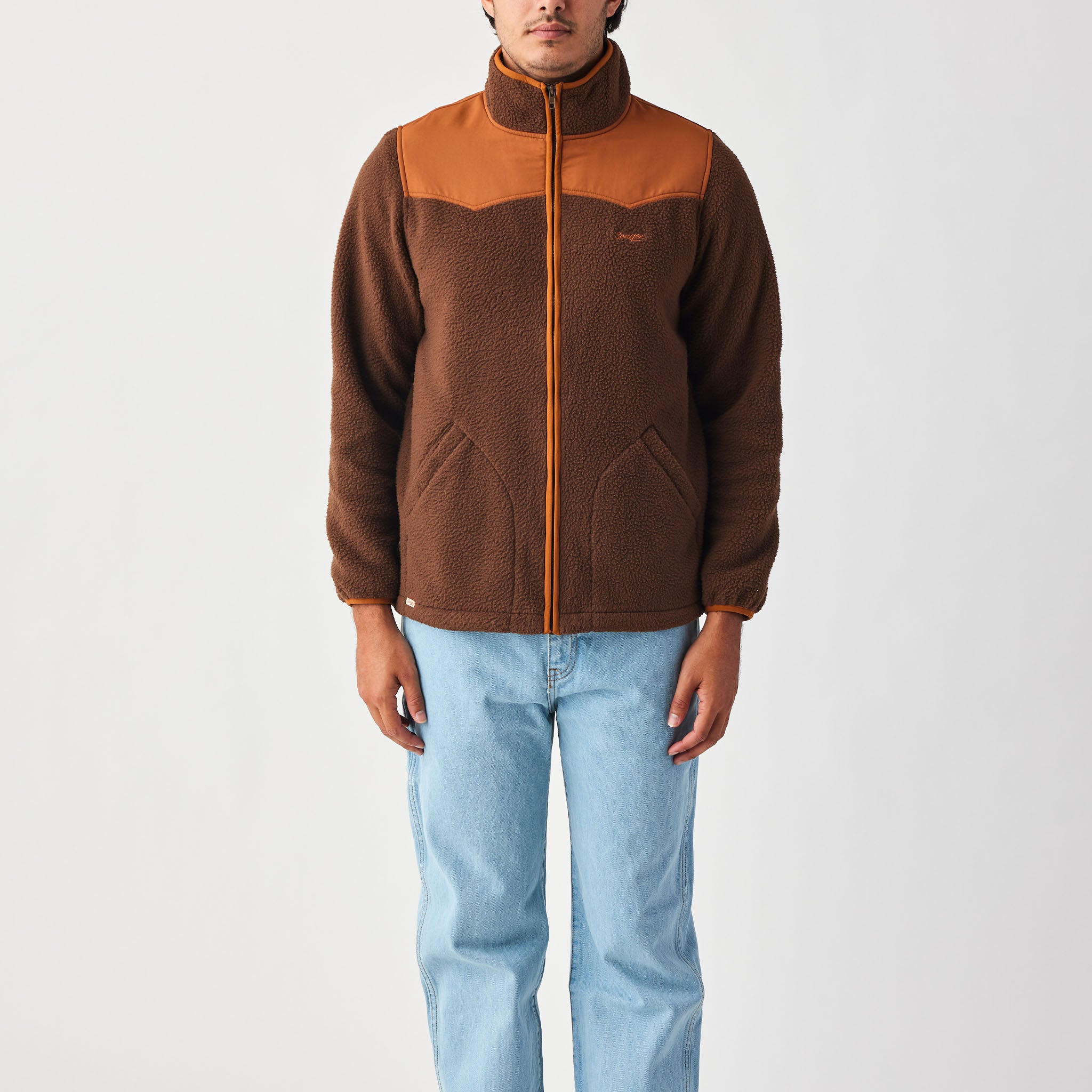 Basecamp Sherpa Jacket Vintage Brown/Rust