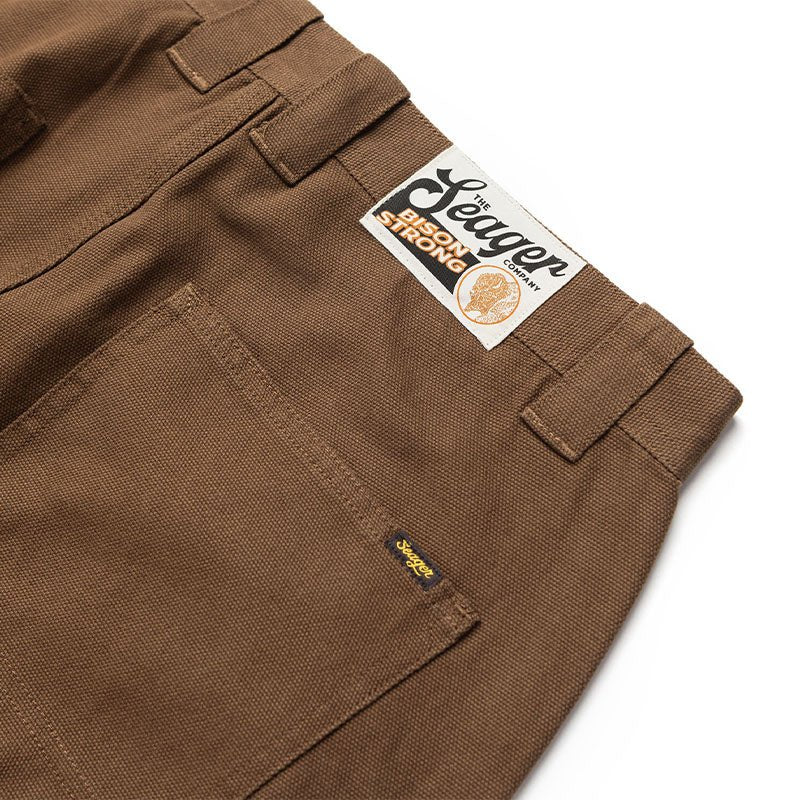 Bison Canvas Pant Tobacco - Seager Co.