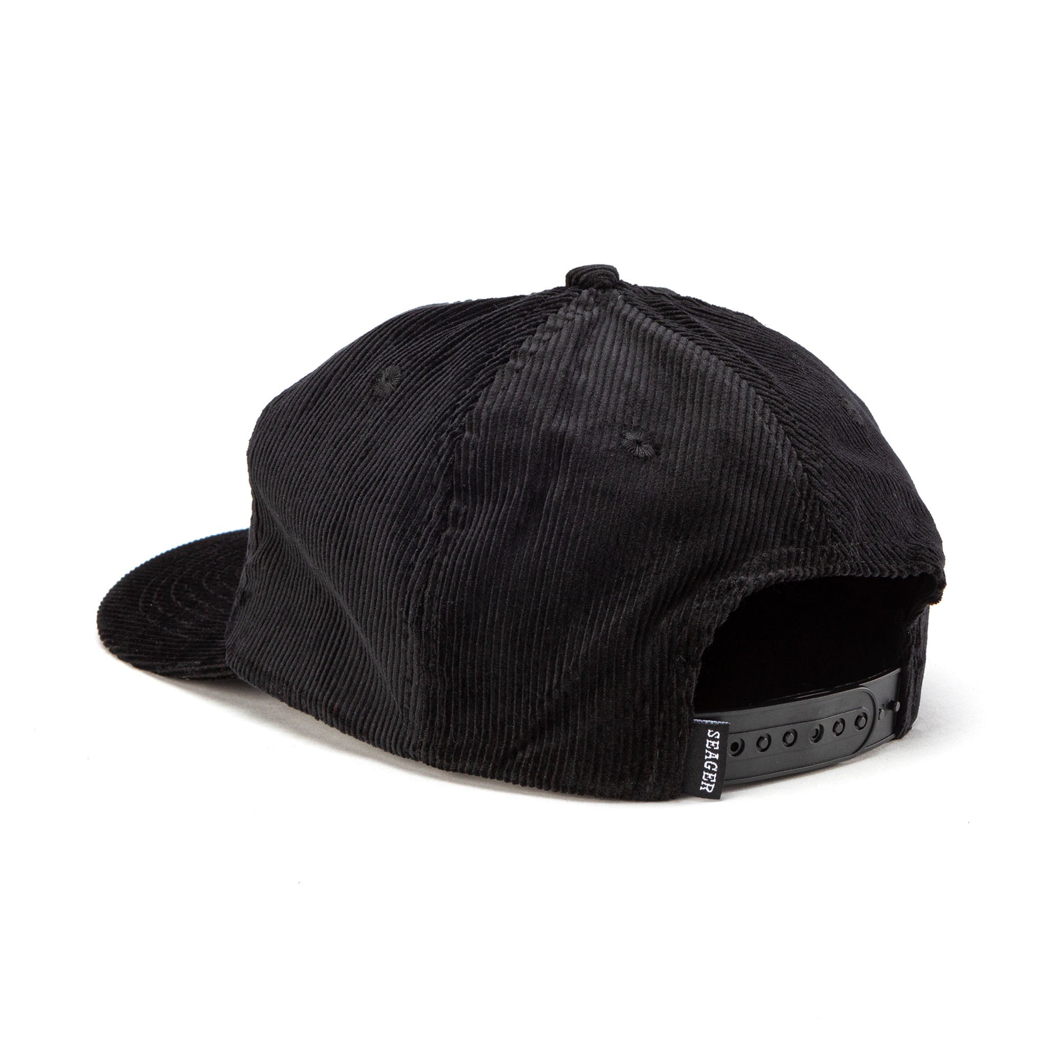 Big Black Corduroy Snapback