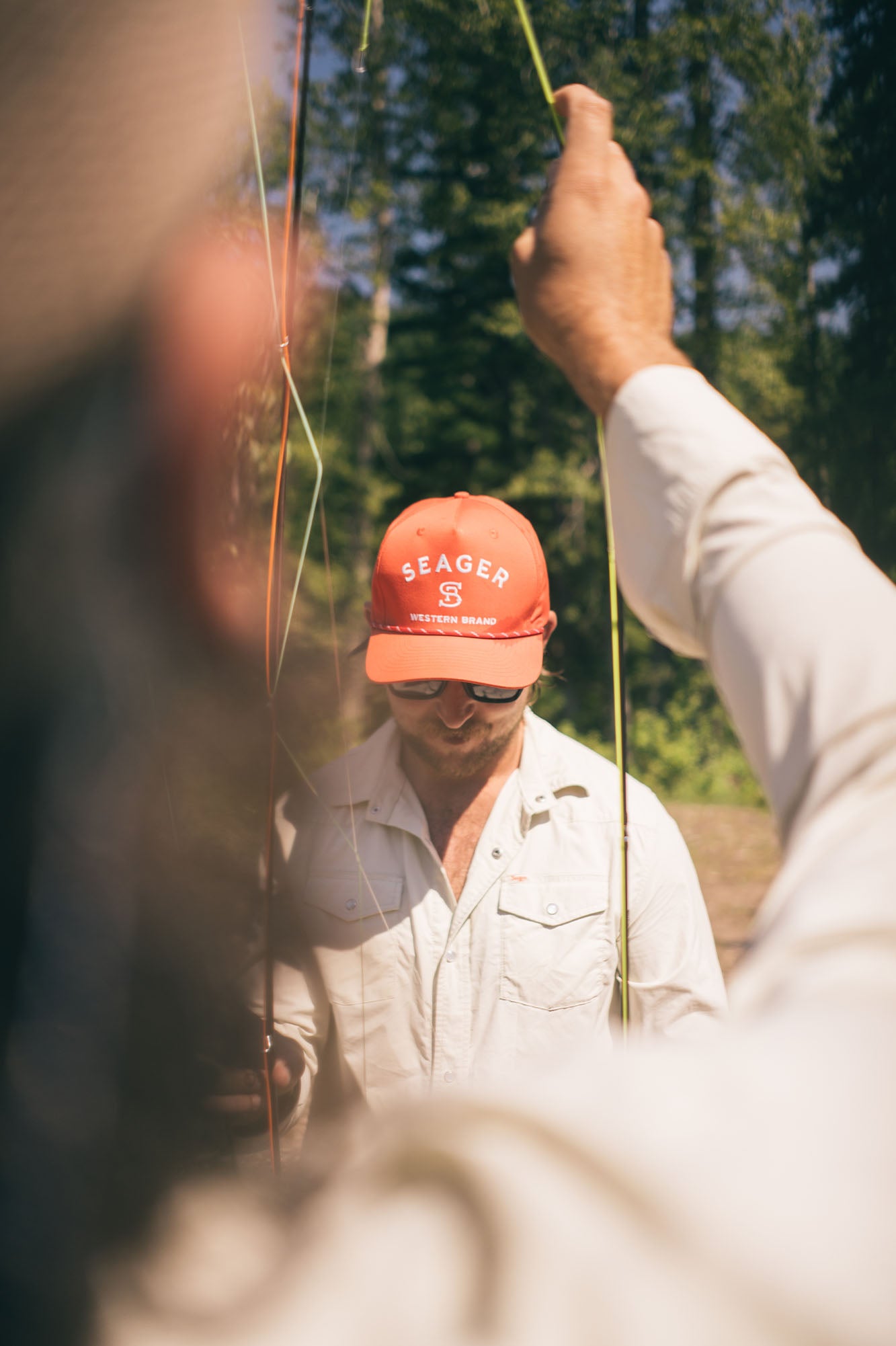 Branded Snapback Orange