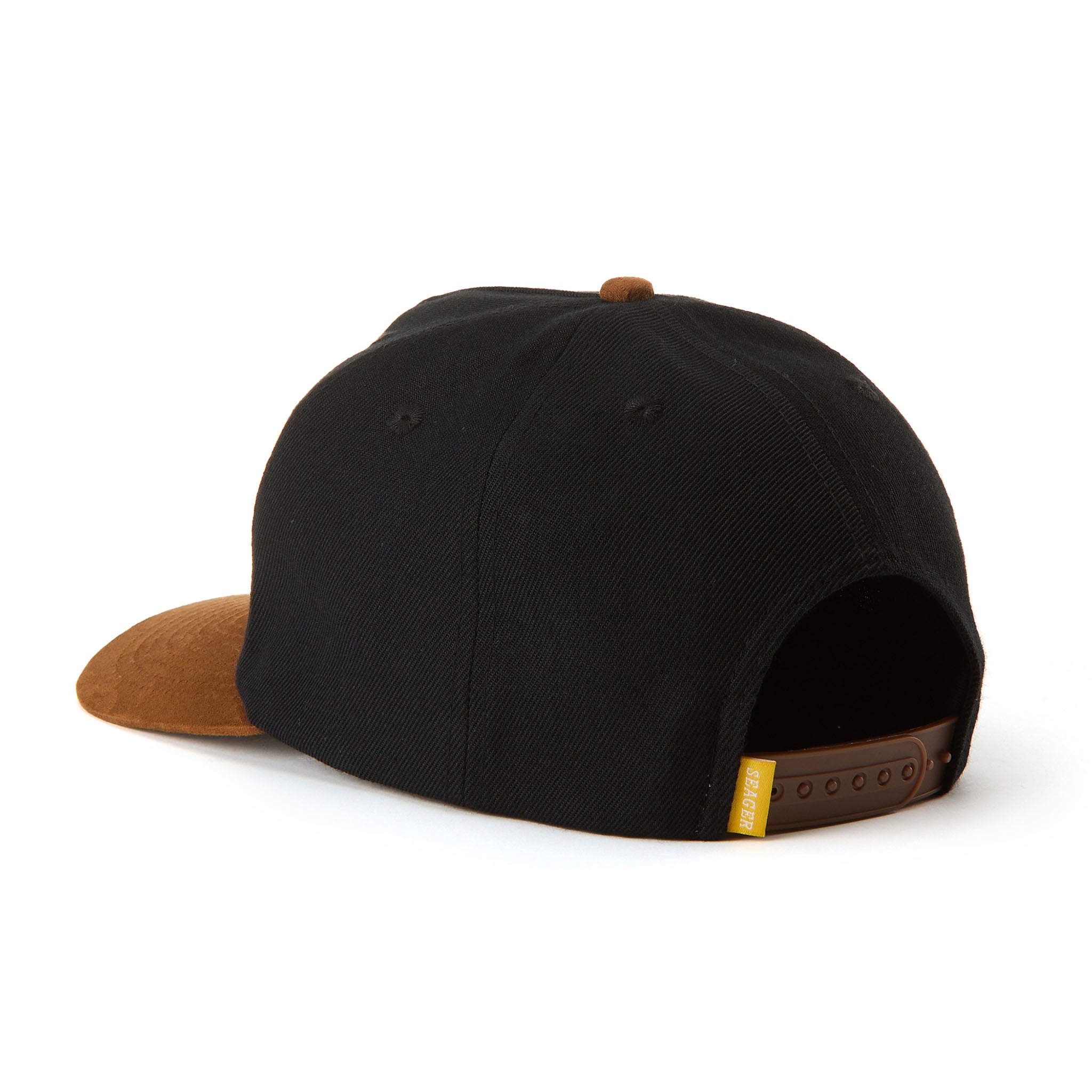 Buckle Snapback Black/Brown