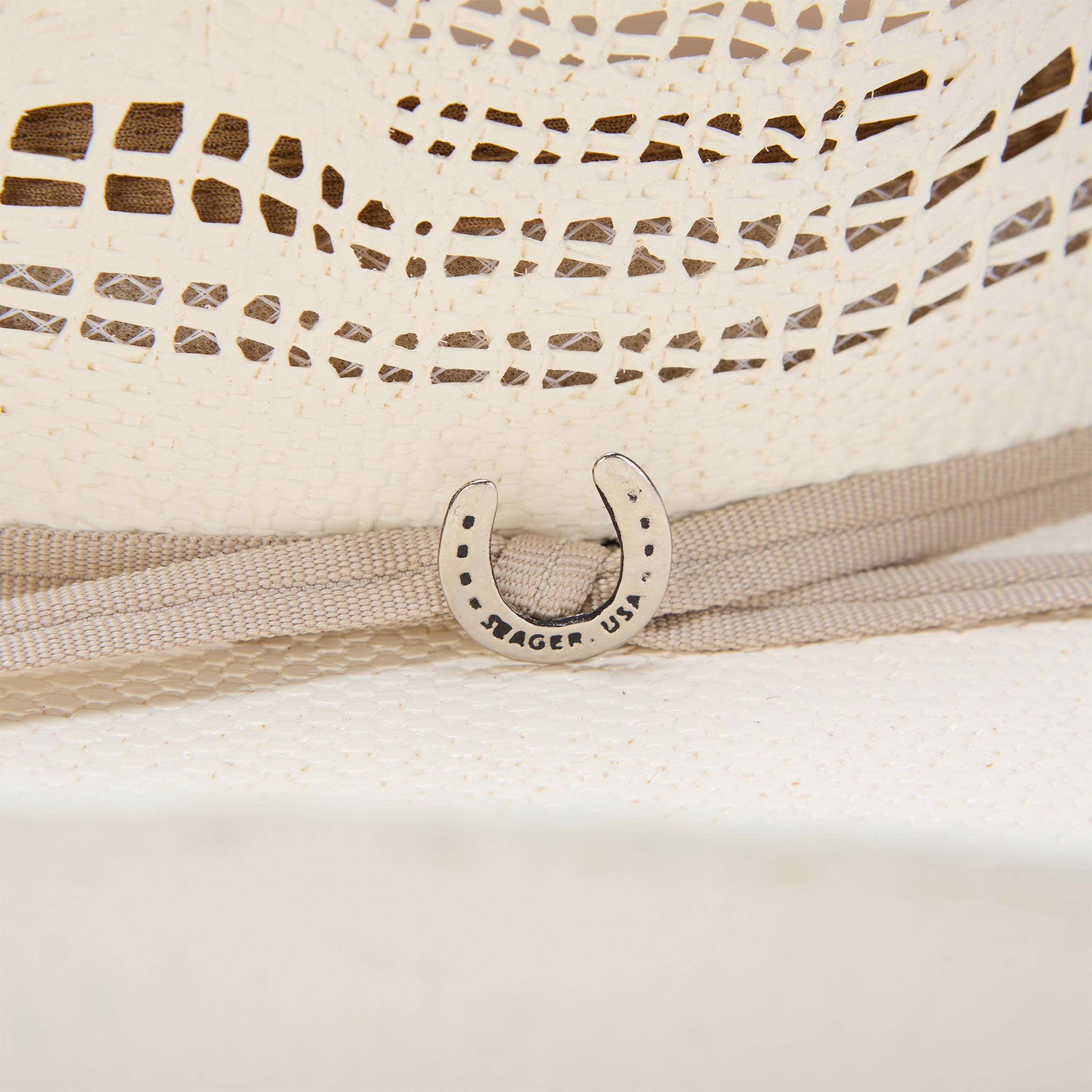 Freehand Straw Hat Ivory