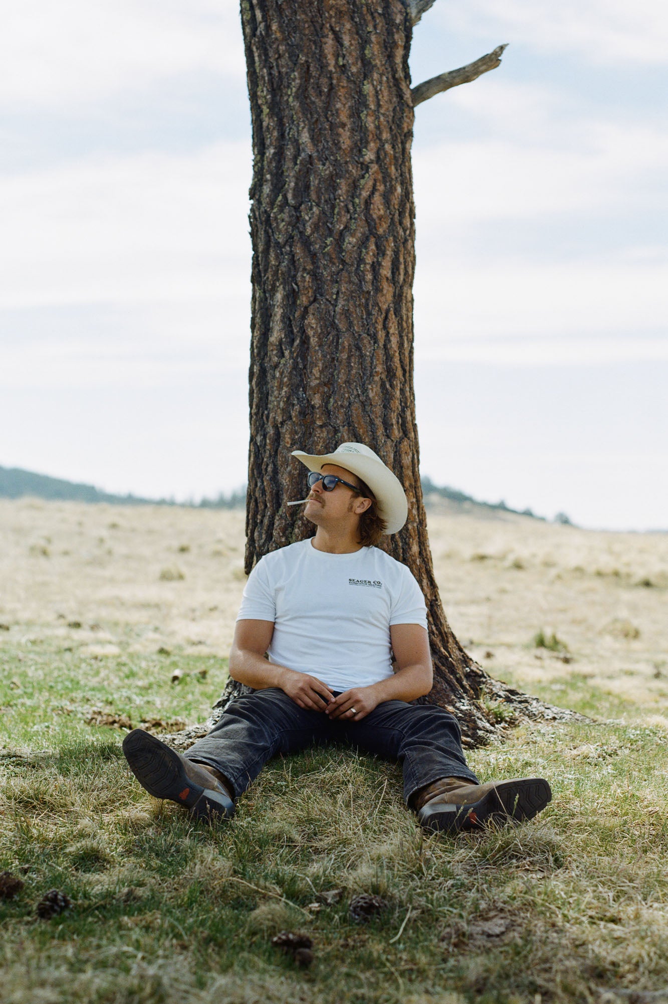 Longhorn Straw Hat Natural