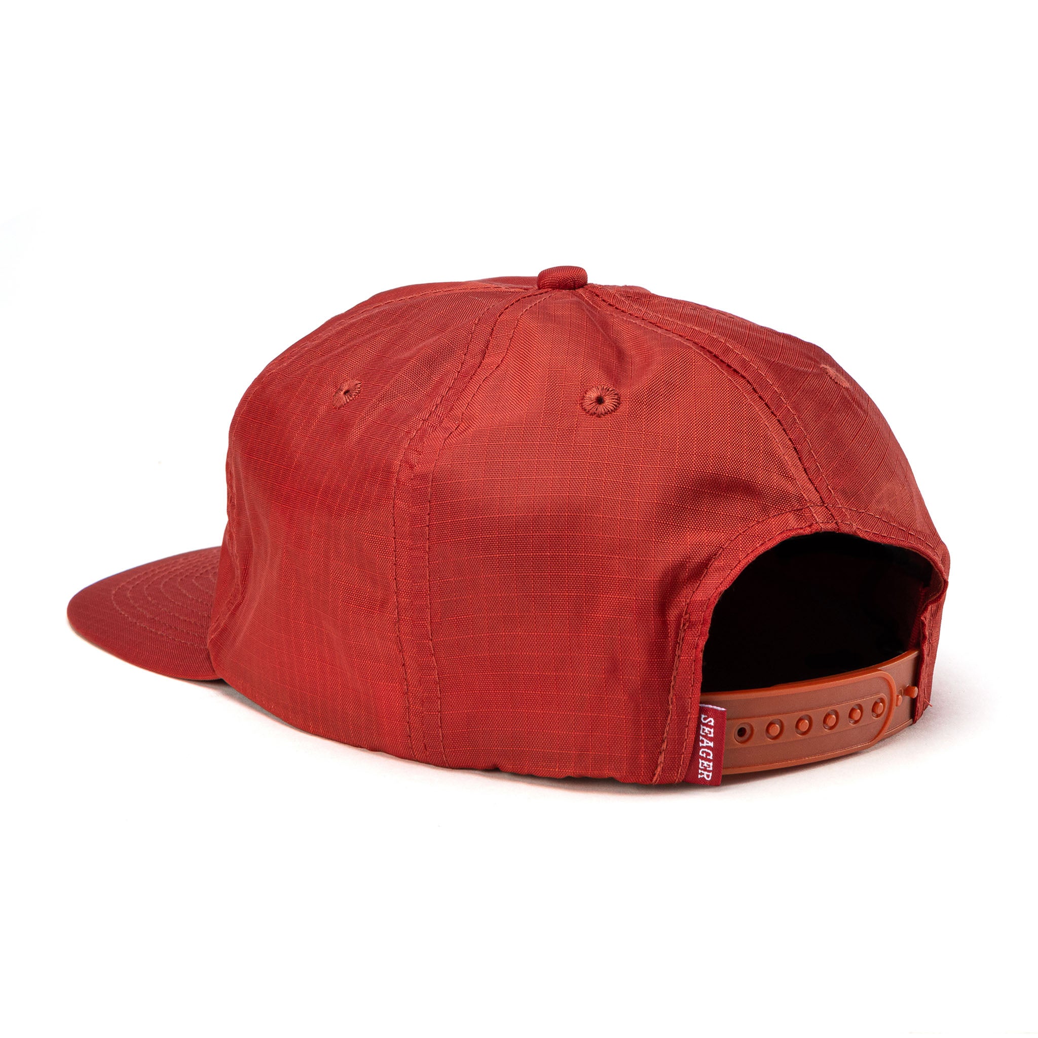 Ramblin' Man Ripstop Nylon Snapback Brick Red