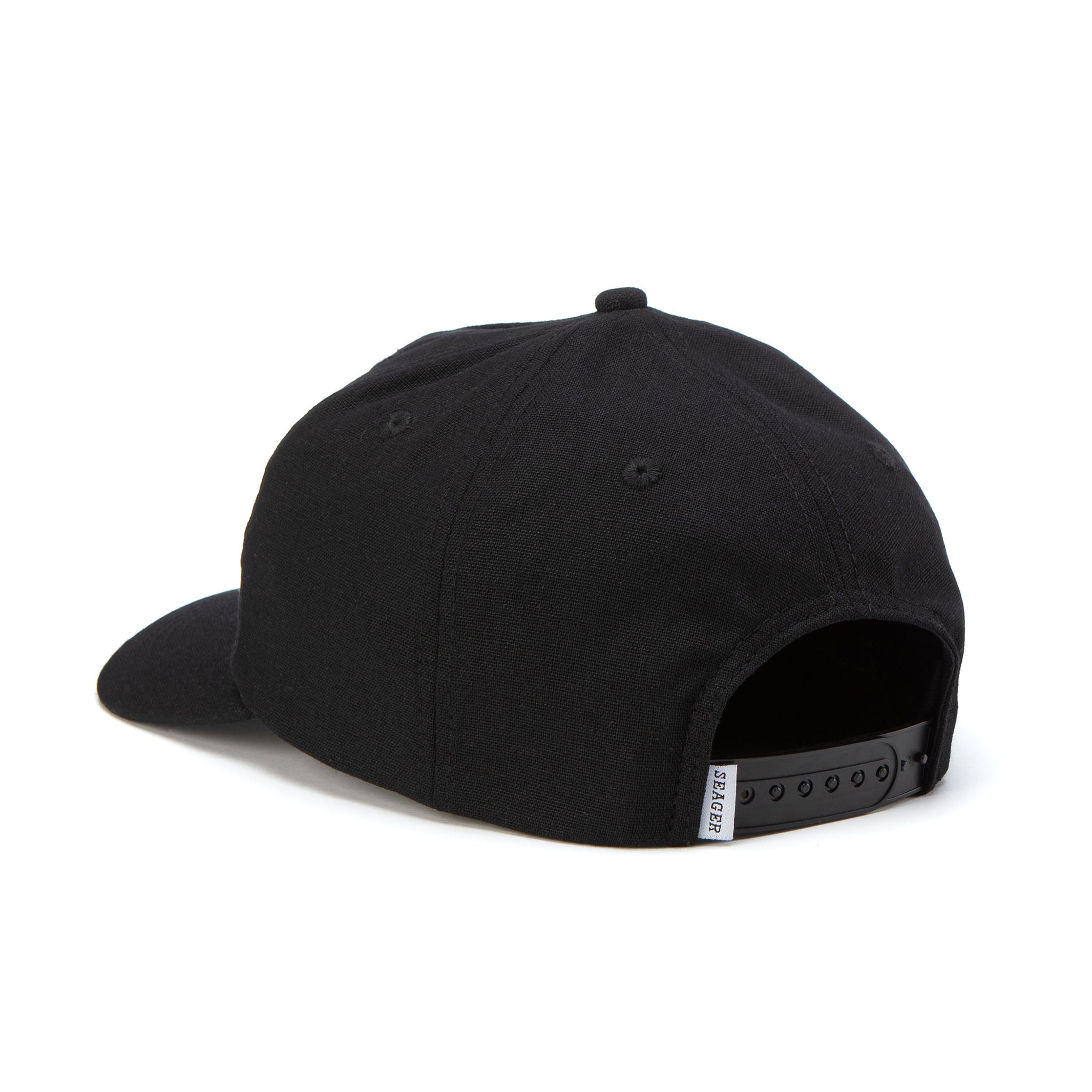 Ramblin' Man Hemp Snapback Black