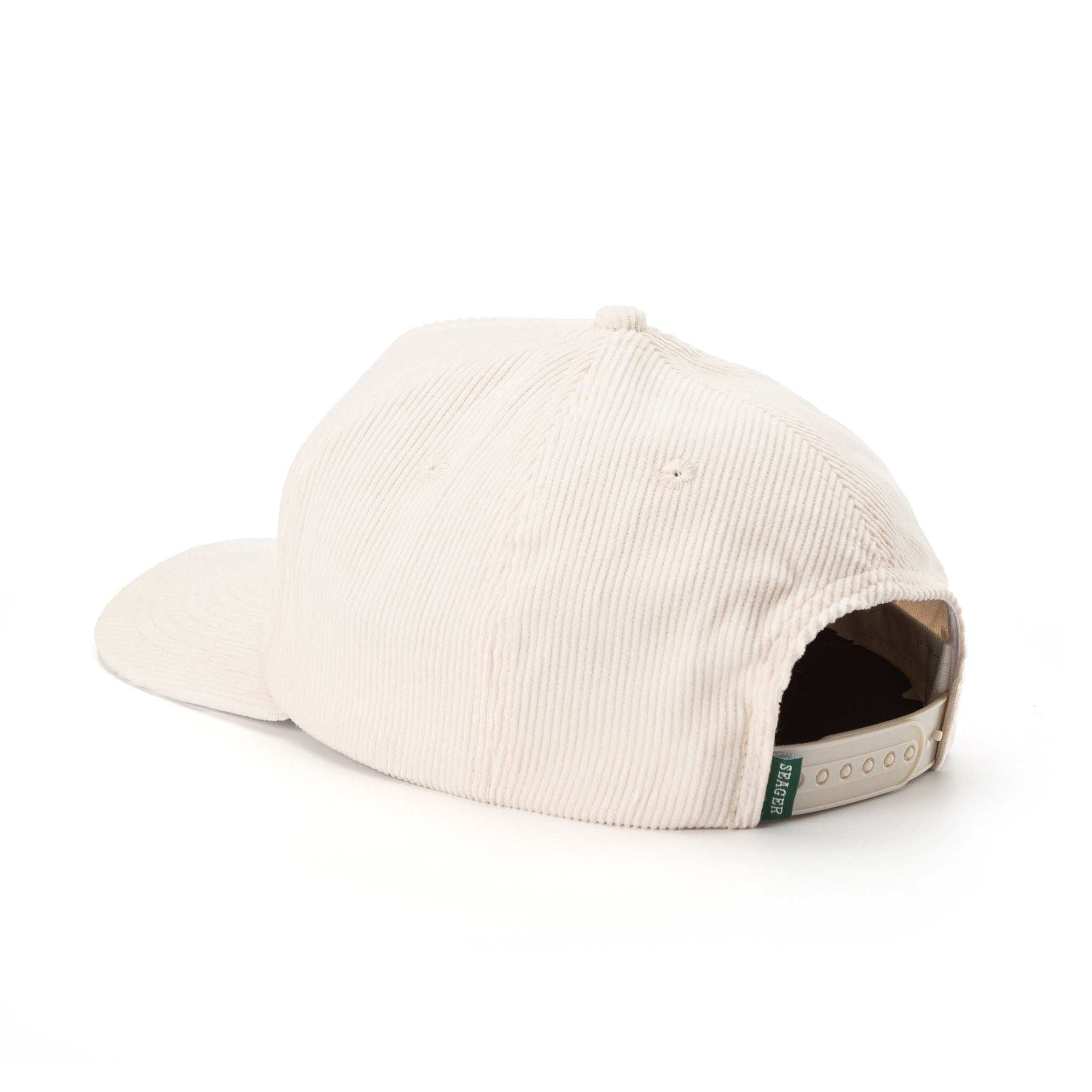 Ramblin' Woman Corduroy Snapback Cream/Green