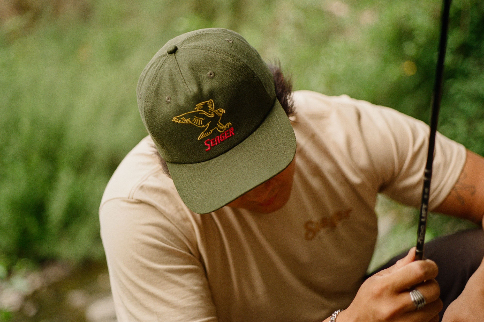 Talons Hemp Snapback Green