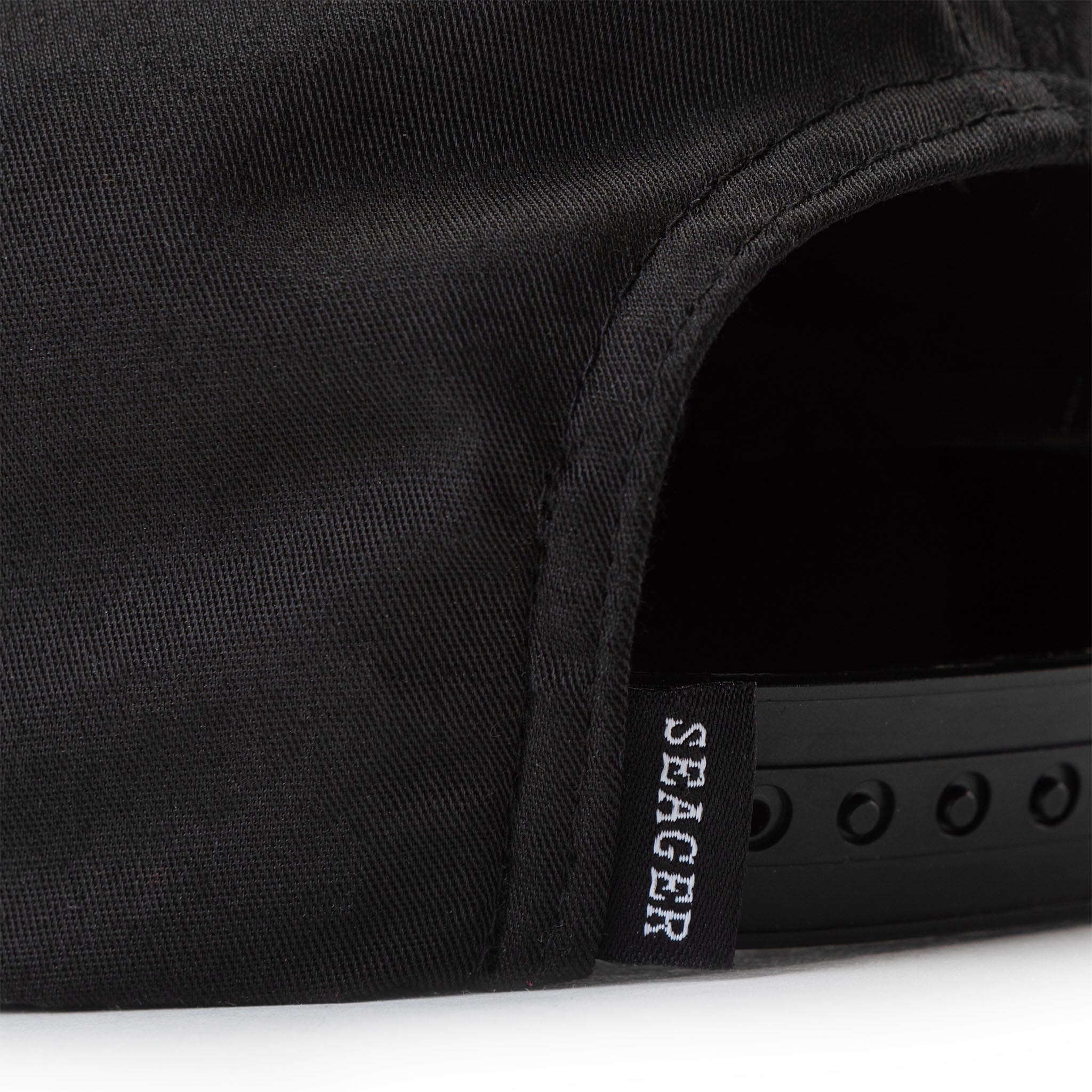 Seager x Waylon Jennings Country Snapback Black