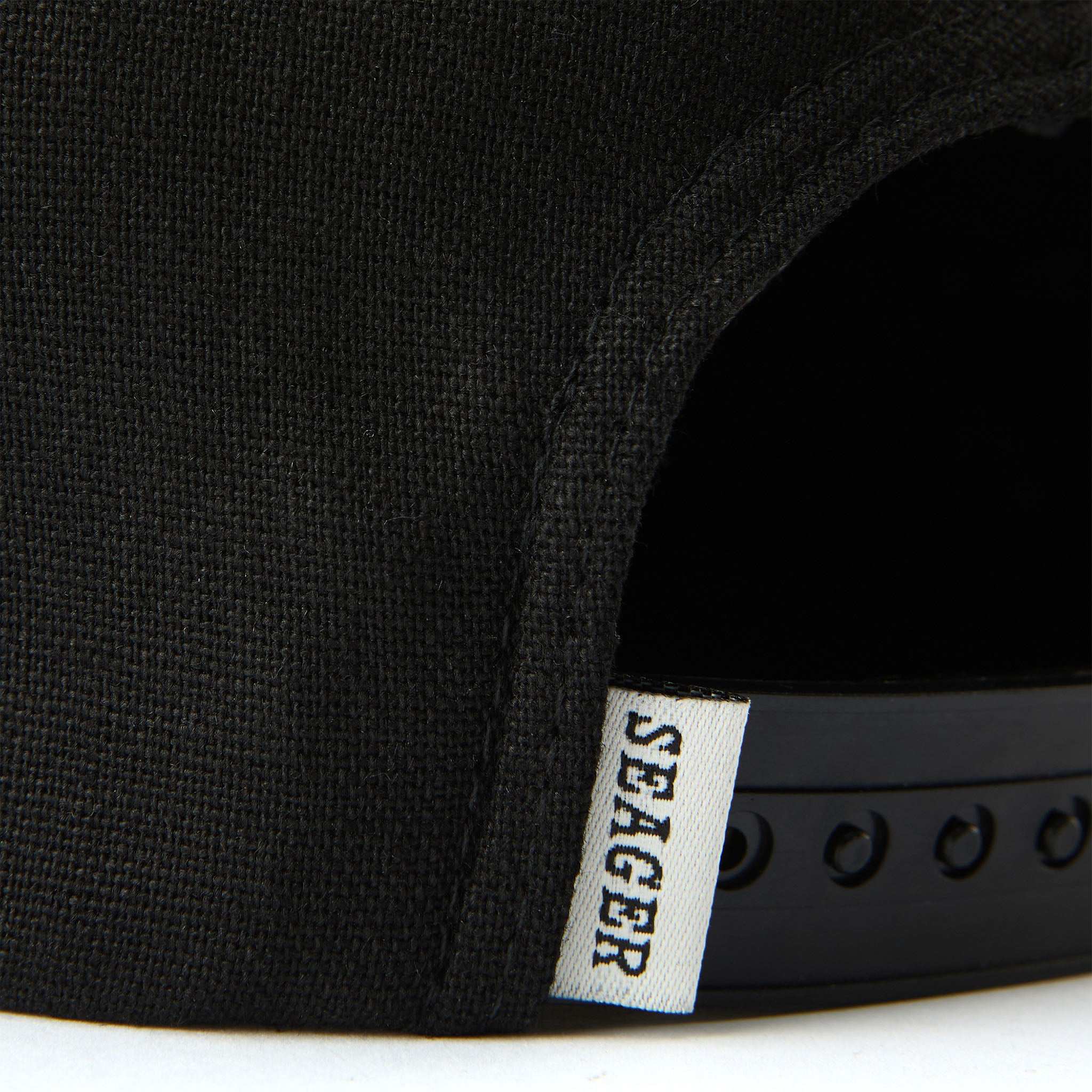 Whitewater Hemp Snapback Black