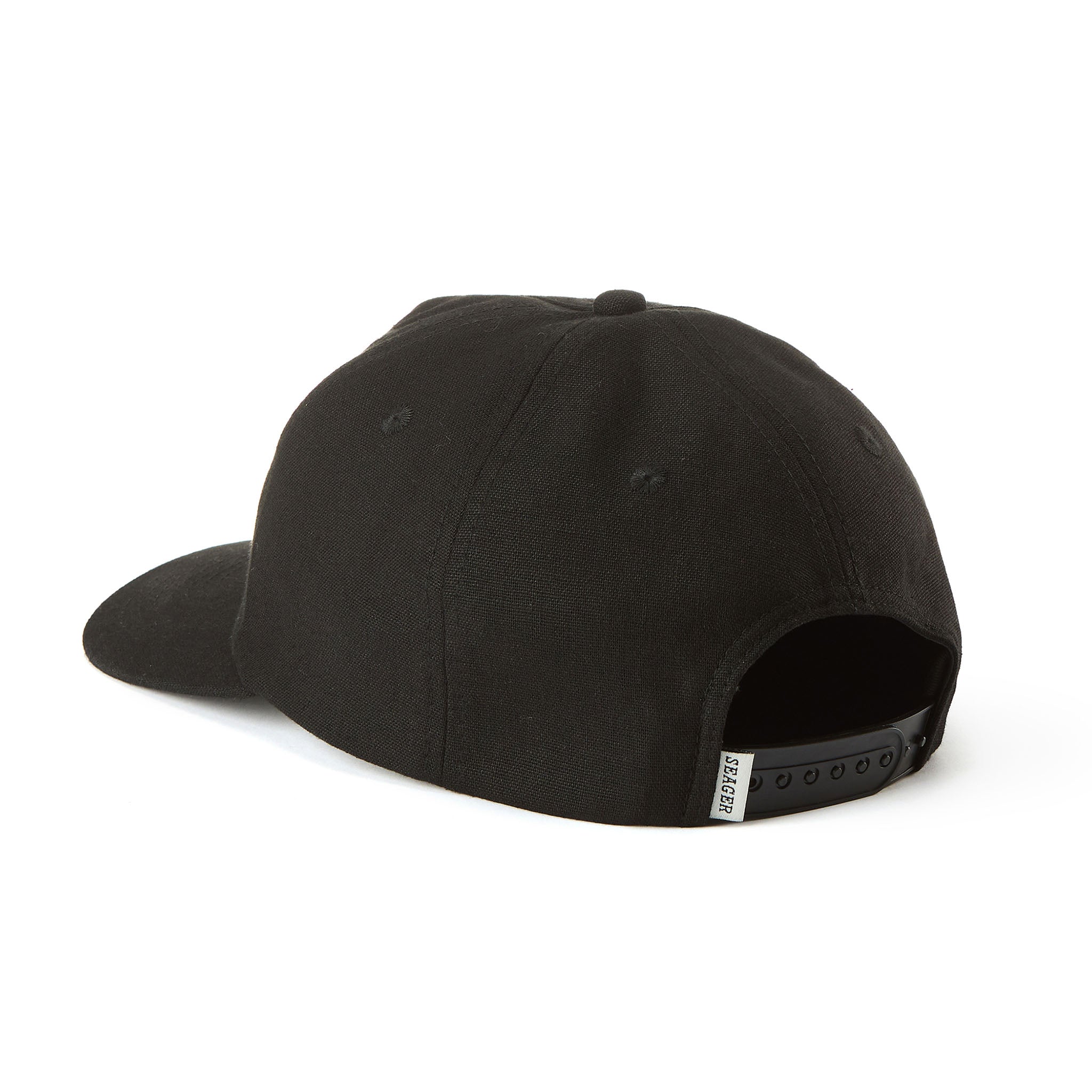 Whitewater Hemp Snapback Black