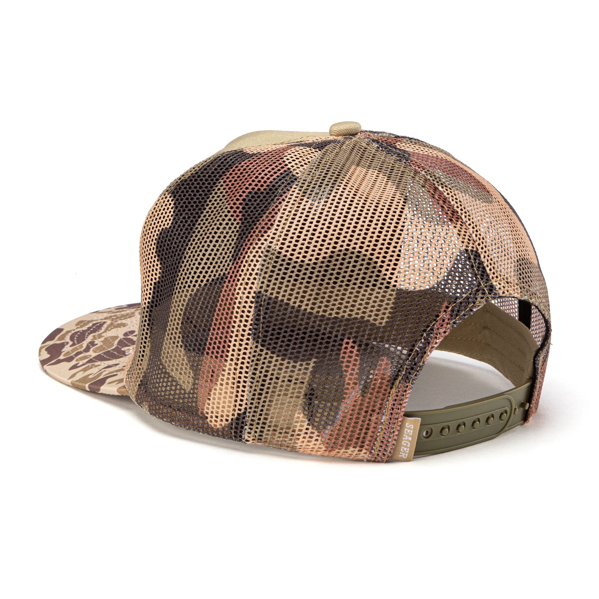 Wilson Mesh Snapback Duck Camo