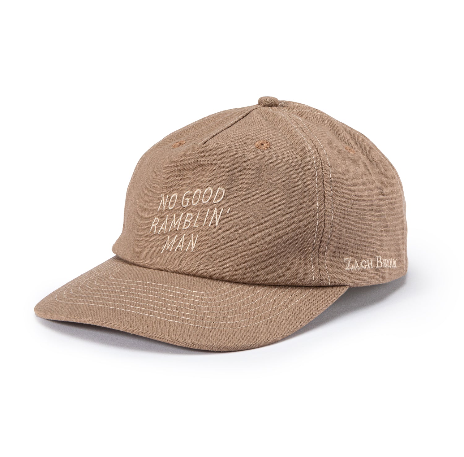 Seager x Zach Bryan Strapback Khaki | Seager Co.