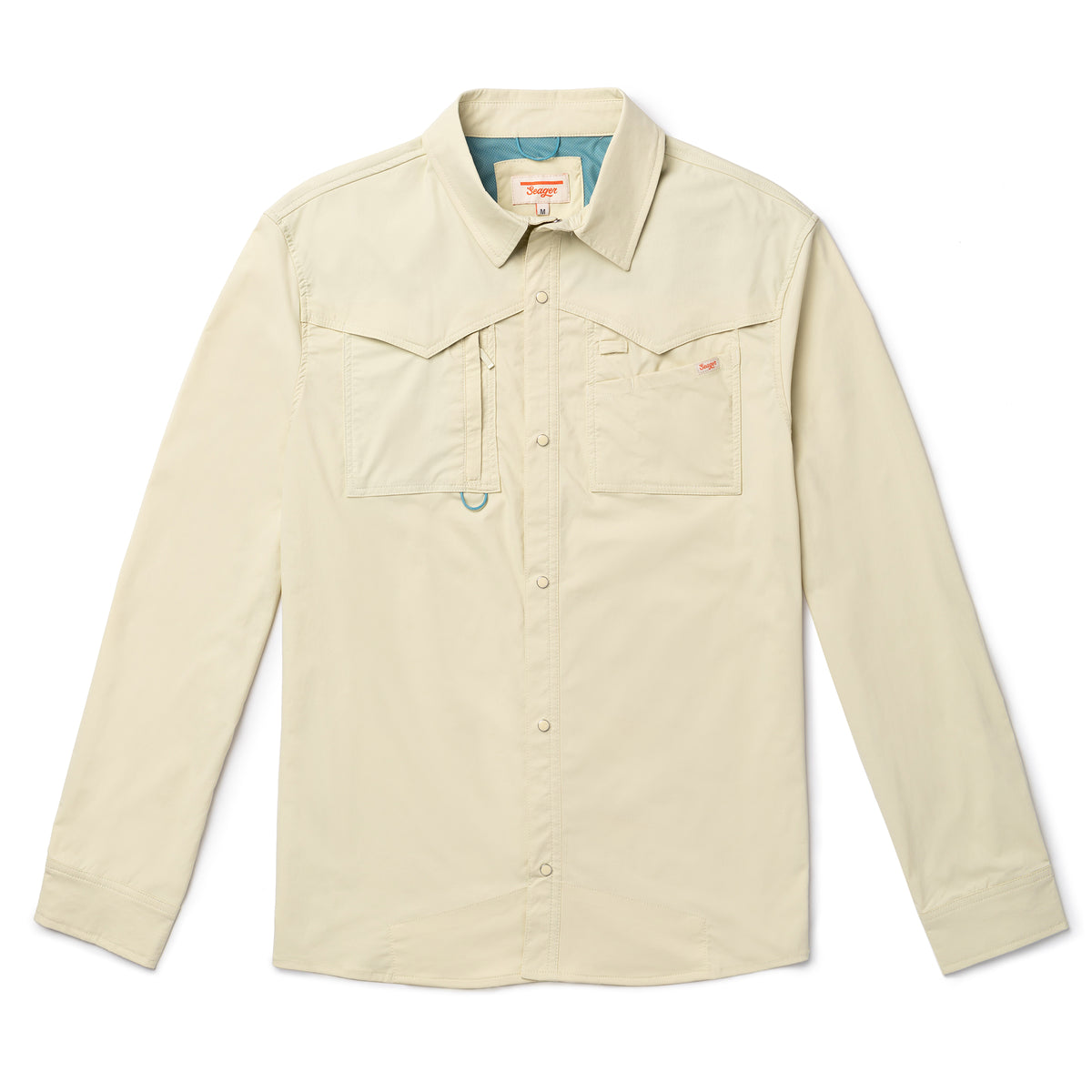 El Pescador L/S Shirt Natural | Seager Co.